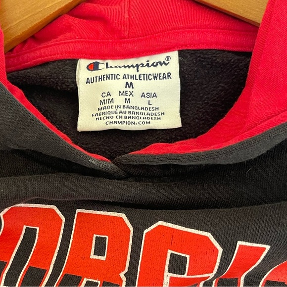 Youth Georgia Bulldogs black sweatshirt hoodie, Size Medium - Picture 3 of 4